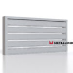 Планкен для забора 120 mm RAL 7004 – покрытие порошковое, толщина 0,45 мм в Екатеринбурге  | фото 4