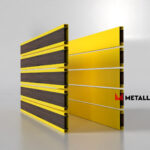 Планкен для забора Printec под дерево 120 mm RAL 1018 – покрытие полиэстер, толщина 0,45 мм в Екатеринбурге  | фото 3
