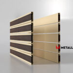 Планкен для забора Printec под дерево 120 mm RAL 1015 – покрытие матовое, толщина 0,45 мм в Екатеринбурге  | фото 3