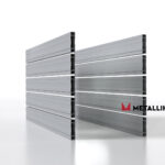 Планкен для забора ранчо 120 mm RAL 7004 – покрытие матовое, толщина 0,45 мм в Екатеринбурге  | фото 1